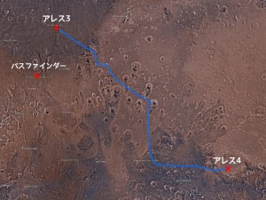 映画「オデッセイ」範囲地図