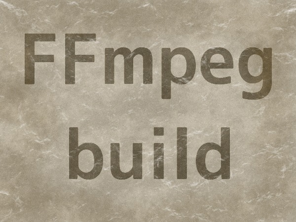 FFmpeg build 2