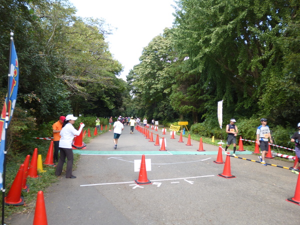 立川マラソン2017 競技風景